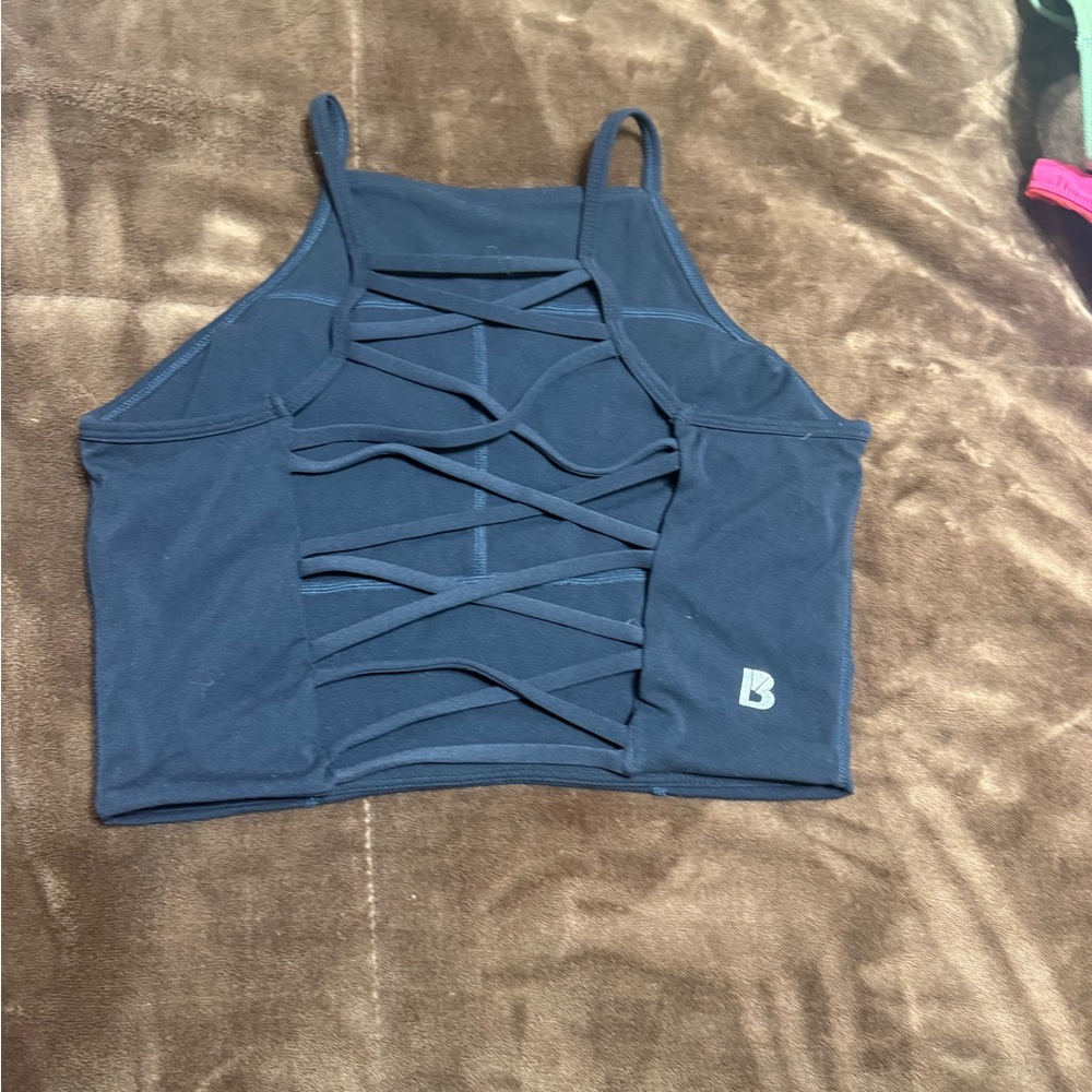 Woman’s size small BuffBunny black sports bra - Picture 5 of 12